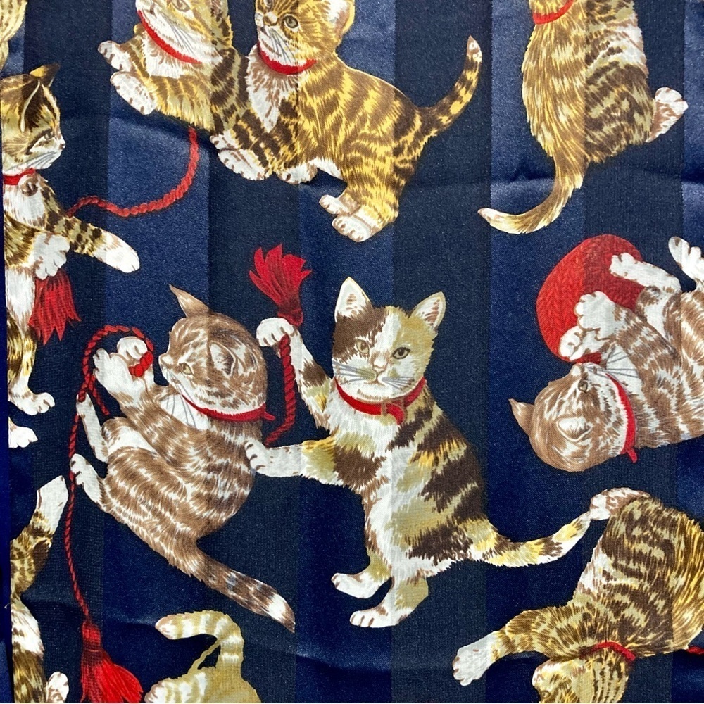 Basha Scarves‎ Playful Kitten Novelty Scarf, 59” x 13.5”